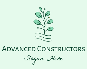 Plant Seedling Garden logo design