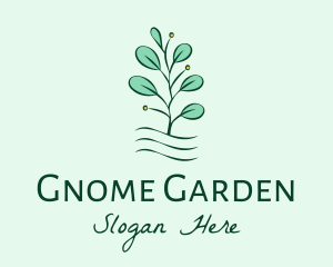 Plant Seedling Garden logo design