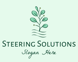 Plant Seedling Garden logo design