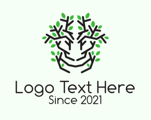 Natural Mangrove Tree  logo