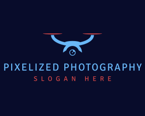 Camera Drone Eye logo design