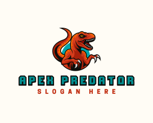 Prehistoric Dinosaur Gaming logo design