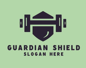 Fitness Barbell Shield logo