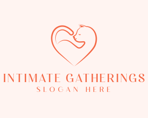 Heart Cat Love logo