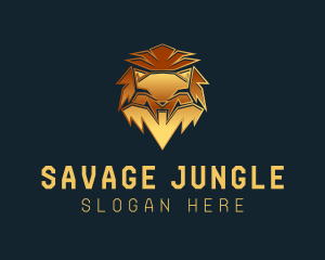 Wild Lion Gamer logo design