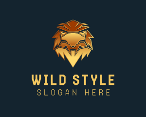 Wild Lion Gamer logo design