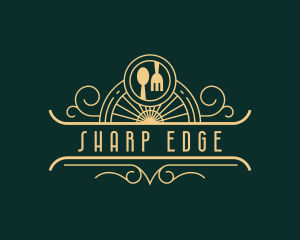 Spoon Fork Buffet Restaurant  logo design