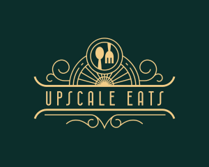 Spoon Fork Buffet Restaurant  logo design