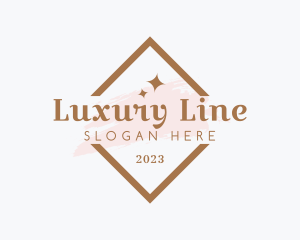 Luxury Elegant Watercolor logo design