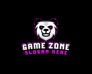 Panda Bear Gaming logo design
