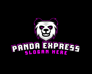 Panda Bear Gaming logo design