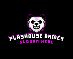 Panda Bear Gaming logo design