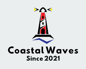 Lighthouse Coastal Beacon  logo design