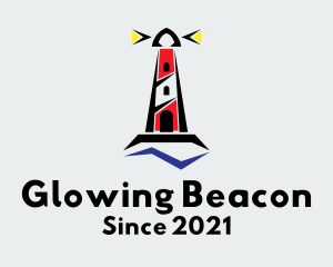 Lighthouse Coastal Beacon  logo design