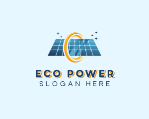 Solar Panel Renewable Energy logo