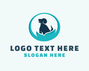 Pet Dog Natural logo