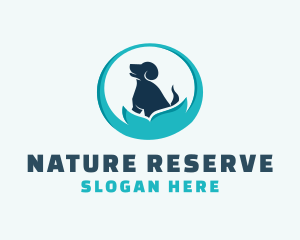 Pet Dog Natural logo design