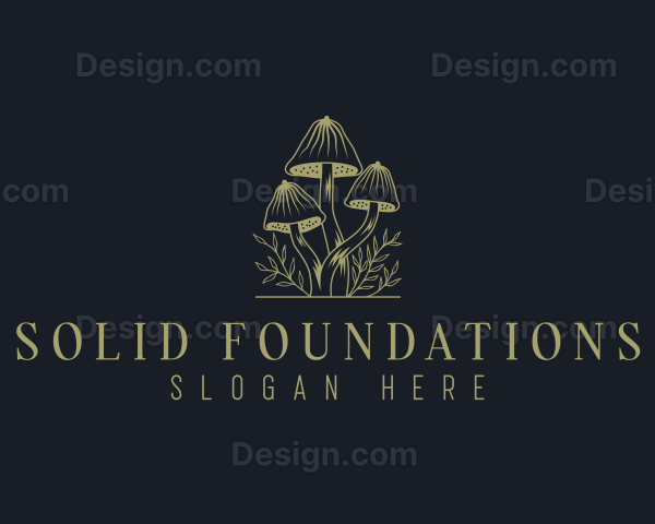 Mushroom Botany Garden Logo