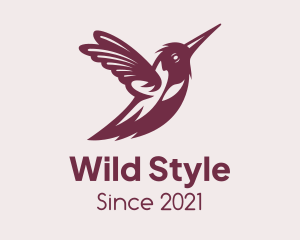 Wild Hummingbird Wings logo design