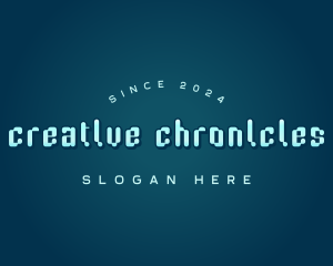 Creative Cyber Pixel logo design