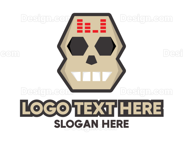DJ Skull Equalizer Logo