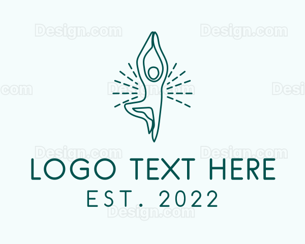 Yoga Meditation Trainer Logo