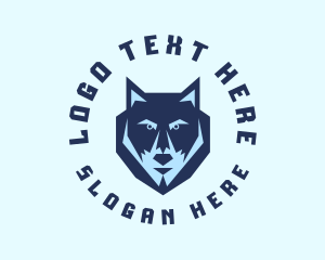 Tough Blue Wolf Logo