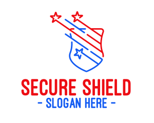 Patriotic Shield Protection  logo