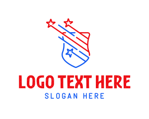Patriotic Shield Protection  logo