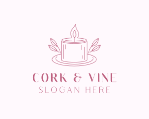 Candle Home Decor logo design