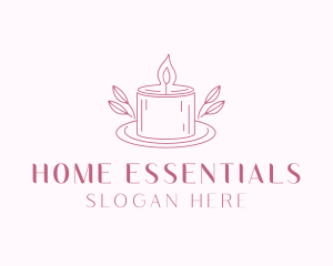 Candle Home Decor logo design