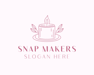 Candle Home Decor logo design