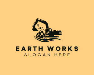 Excavator Mining Contractor logo