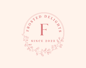 Luxury Wreath Makeup logo design