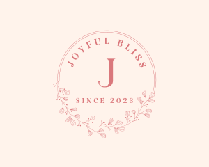 Luxury Wreath Makeup logo design