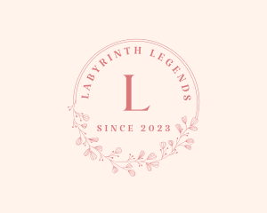 Luxury Wreath Makeup logo design