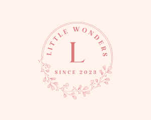 Luxury Wreath Makeup logo design