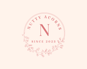 Luxury Wreath Makeup logo design