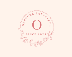 Luxury Wreath Makeup logo design