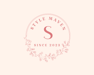 Luxury Wreath Makeup logo design