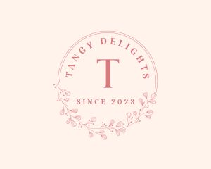 Luxury Wreath Makeup logo design