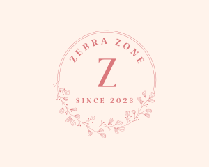 Luxury Wreath Makeup logo design