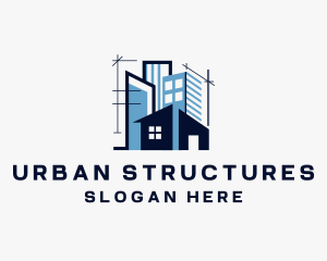 Urban Architecture Sketch logo design