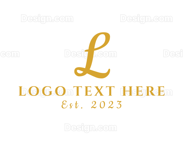 Luxury Signature Spa Business Logo