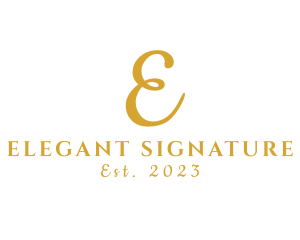 Luxury Signature Spa Business  logo design