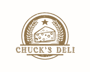 Gourmet Cheese Deli logo design