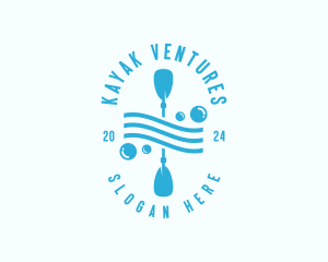 Kayak Paddle Wave logo