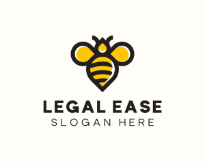 Honey Bee Insect logo