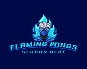 Ninja Warrior Gaming logo design