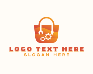 Handyman Mechanic Shopping logo